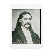 Wild Bill' Hickok （写真b/w） マグネット (縦)