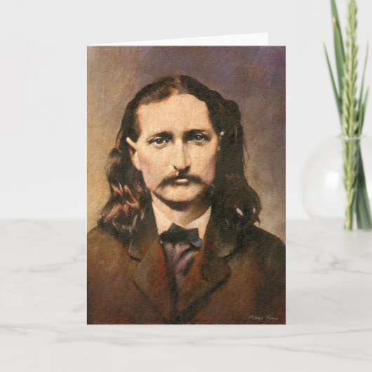 Wild Bill Hickok Greetingsカード カード (正面)