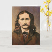 Wild Bill Hickok Greetingsカード カード (黄色い花)
