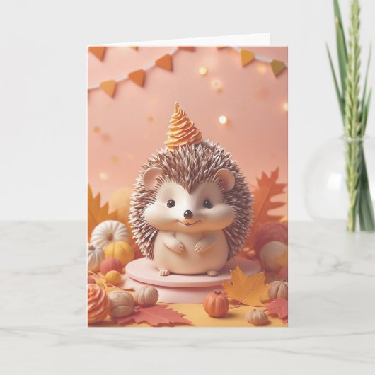 Wild Birthday Wishes カード (正面)