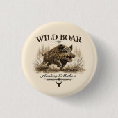 Wild Boar 缶バッジ (正面)