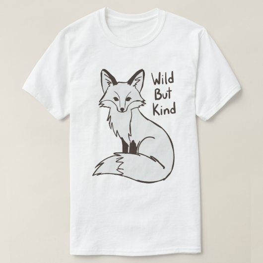 Wild But Kind Tシャツ (デザイン正面)