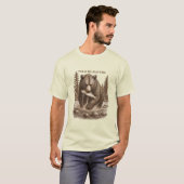 Wild By Nature Bear Forest Graphic Tee Tシャツ (正面フル)