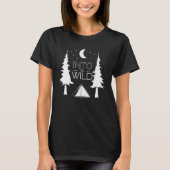 Wild Camping Wilderness Backpacking Tシャツ (正面)