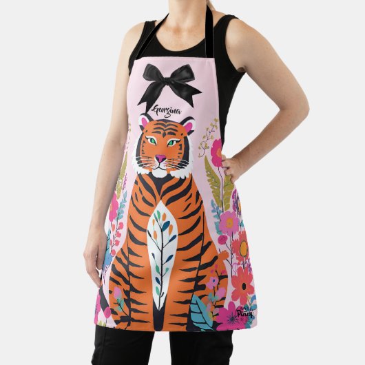 Wild Cat Tiger エプロン (インサイチュ)