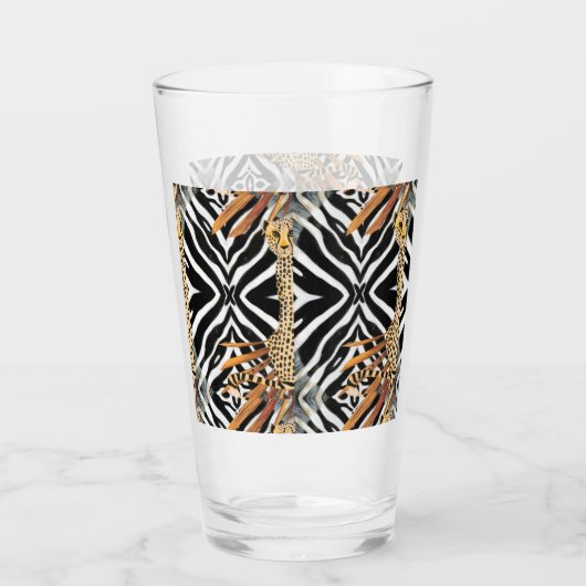 Wild Cheetah  タンブラーグラス (裏面)