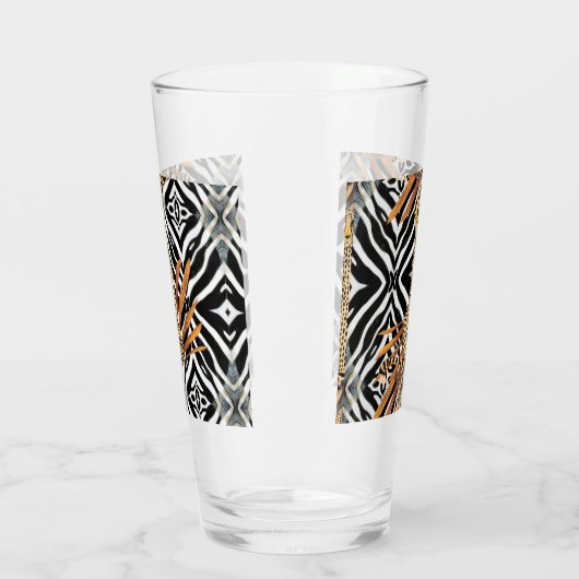 Wild Cheetah タンブラーグラス (左)