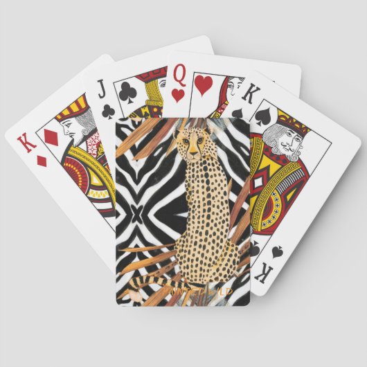 Wild Cheetah  トランプ (裏面)
