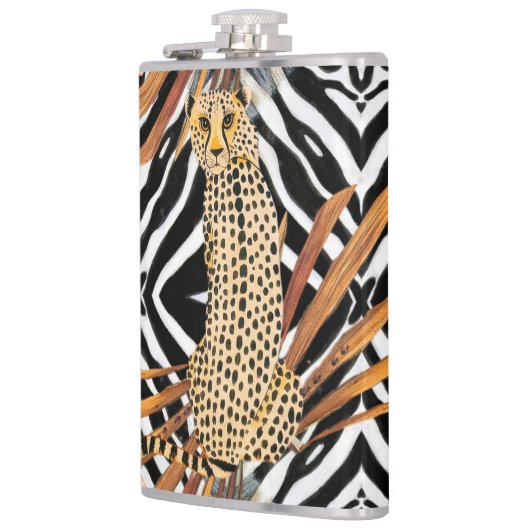 Wild Cheetah  フラスク (左)