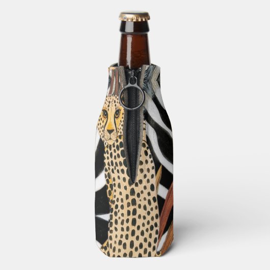 Wild Cheetah Cooler ボトルクーラー (ボトル裏面)