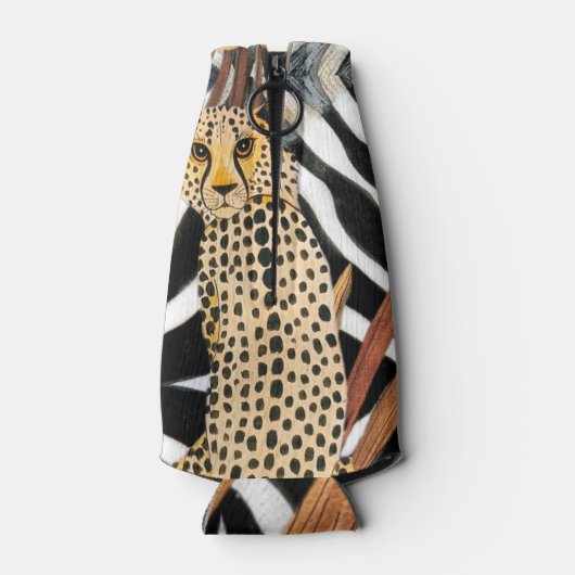 Wild Cheetah Cooler ボトルクーラー (裏面)