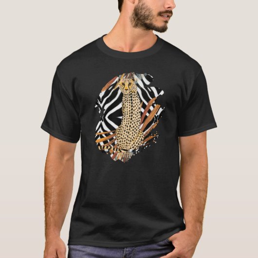 Wild Cheetah Tシャツ (正面)
