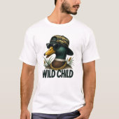 Wild Child Country Western Duck Tシャツ (正面)