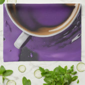 Wild Coffee Dreams キッチンタオル (折り畳み)