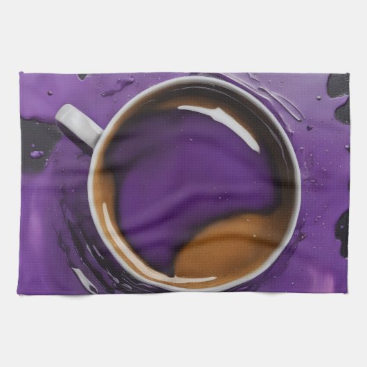 Wild Coffee Dreams キッチンタオル (横)