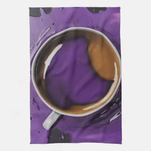 Wild Coffee Dreams キッチンタオル (縦)