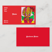 Wild Colorful Business Card 名刺 (正面/裏面)