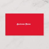 Wild Colorful Business Card 名刺 (裏面)