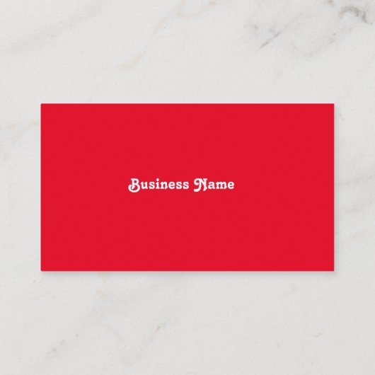 Wild Colorful Business Card 名刺 (裏面)