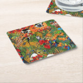 Wild Creation  スクエアペーパーコースター (アングル)