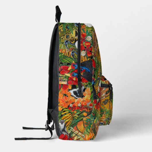 Wild Creation Backpack プリントバックパック (左)