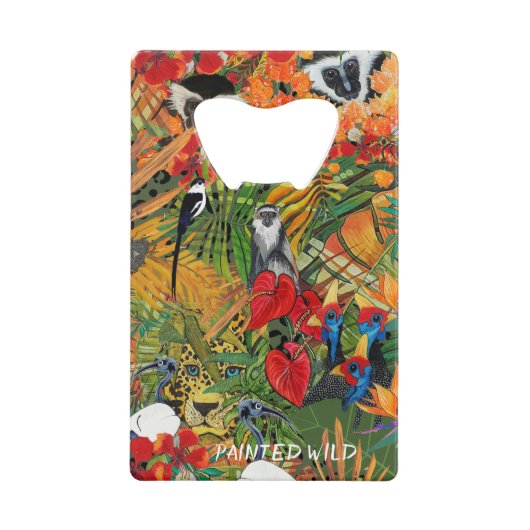 Wild Creation Bottle Opener クレジットカード栓抜き (正面)