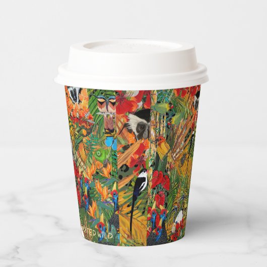 Wild Creation Paper cups 紙コップ (左)