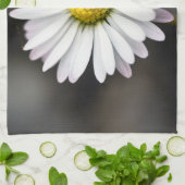 Wild daisy white and yellow キッチンタオル (折り畳み)