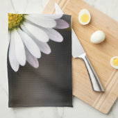 Wild daisy white and yellow キッチンタオル (四つ折り)