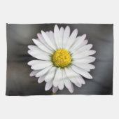 Wild daisy white and yellow キッチンタオル (横)