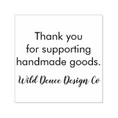 Wild Deuceデザインカスタマーサポート セルフインキングスタンプ (デザイン)