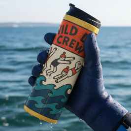 Wild Dip Crew – Sea Swimming Friends Design タンブラー