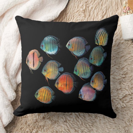 Wild Discus クッション (ブランケット)