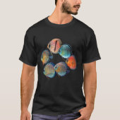 Wild Discus Fish Tシャツ (正面)