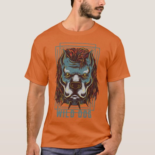 wild dog vintage friends tシャツ (正面)