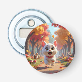 Wild Escape: Running Cat Bottle Opener 栓抜き