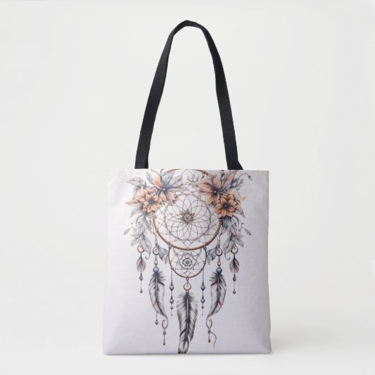 Wild Feathers Grow トートバッグ (正面)