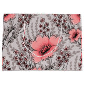 Wild fields patterned gift bag ラージペーパーバッグ (正面)