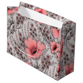 Wild fields patterned gift bag ラージペーパーバッグ (正面アングル)