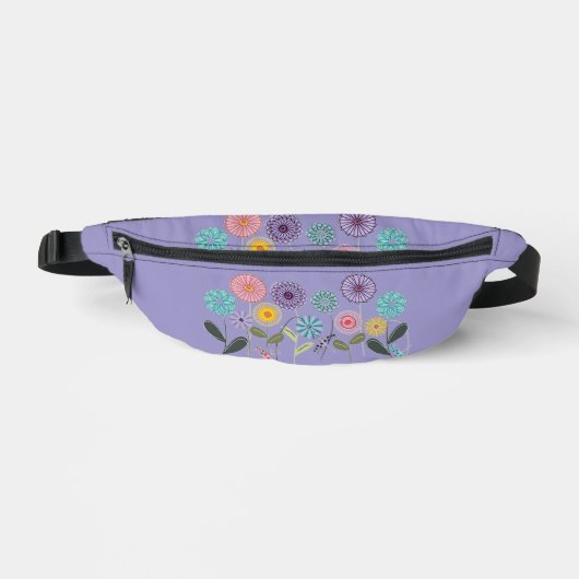 Wild Flower 2-Sided Print  Fanny Pack ファニーパック (正面)