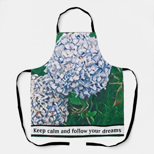 Wild flower blooming エプロン (正面)
