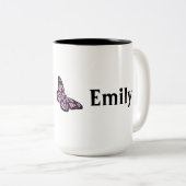 Wild flower blooming ツートーンマグカップ (正面右)