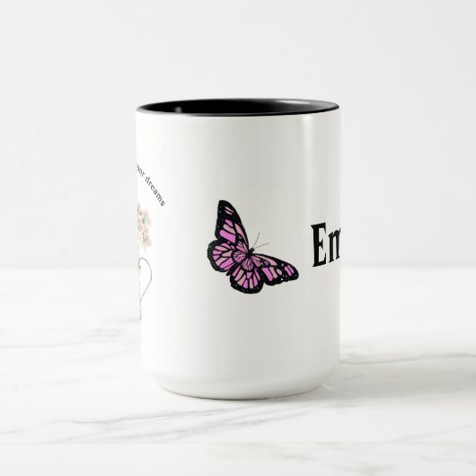 Wild flower blooming マグカップ (中央)