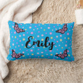 Wild flower blooming ランバークッション (ブランケット)