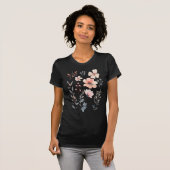 Wild Flower-Floral-Cute Tシャツ (正面フル)