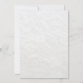 Wild Flowers Graduation 招待状 (裏面)