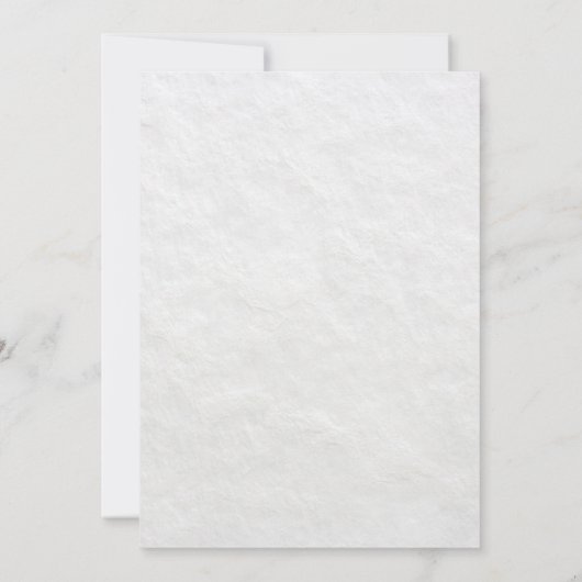 Wild Flowers Graduation 招待状 (裏面)