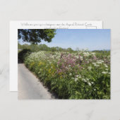 Wild flowers Herefordshire ポストカード (正面/裏面)