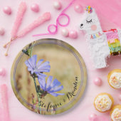 Wild Flowers in the 結婚 Morning's ペーパープレート (パーティー)