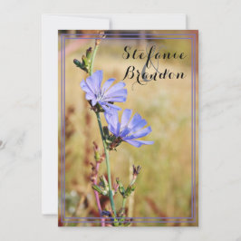 Wild Flowers in the 結婚 Morning's 招待状